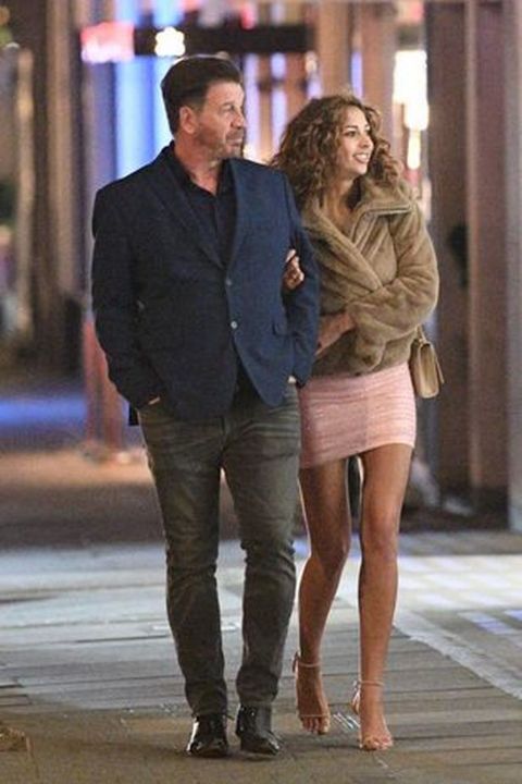 Nick Knowles went on a dinner date with his girlfriend, Katie Dadzie.